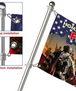 american soldiers grommet flag home of the free because of the brave ddh2976gf 5048