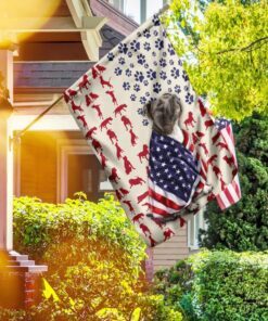 american staffordshire terrier dog flag 6842