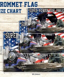 american train grommet flag ntb315gf 1897