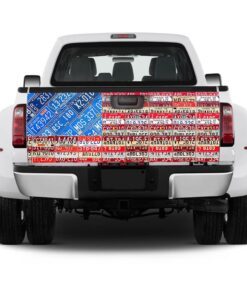 american truck tailgate decal sticker wrap license nnt168td 1940