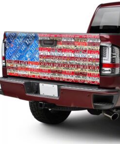 american truck tailgate decal sticker wrap license nnt168td 4352