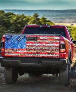 american truck tailgate decal sticker wrap license nnt168td 6485