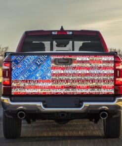 American Truck Tailgate Decal Sticker Wrap License NNT168TD