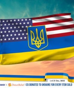 American Ukraine Flag TRV1956GF