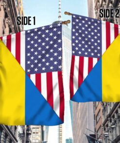 american ukrainian flag trl1829f 6277