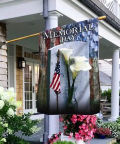 American Veteran. Memorial Day Flag Pray NTB316F