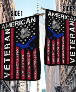 american veteran flag not a hero ntt70f 5896