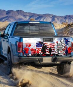 american veteran truck tailgate decal sticker wrap inspiration ntt123tdv1 1763