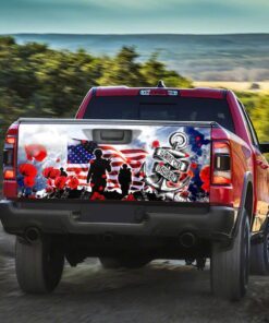 american veteran truck tailgate decal sticker wrap inspiration ntt123tdv1 3885