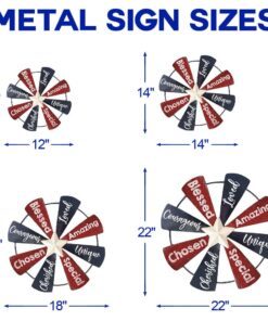 american windmill hanging metal sign advice ntb322ms 3548