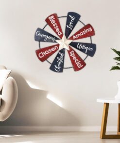 American Windmill Hanging Metal Sign Advice NTB322MS