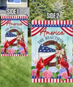 american wreath independence day america the beautiful flag mln1413f 3499
