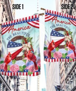 american wreath independence day america the beautiful flag mln1413f 5035