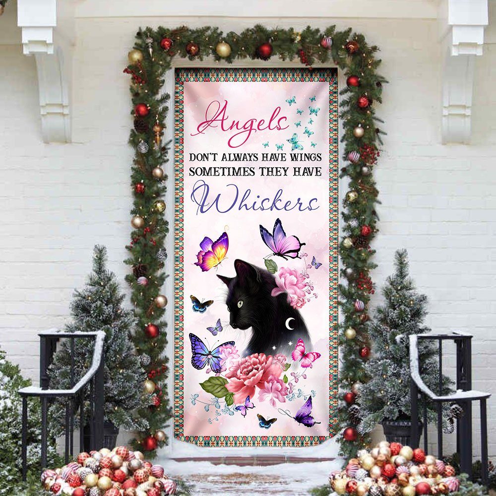 Angels Don't Always Have Wings. Cat In Heaven Door Cover - Image 4