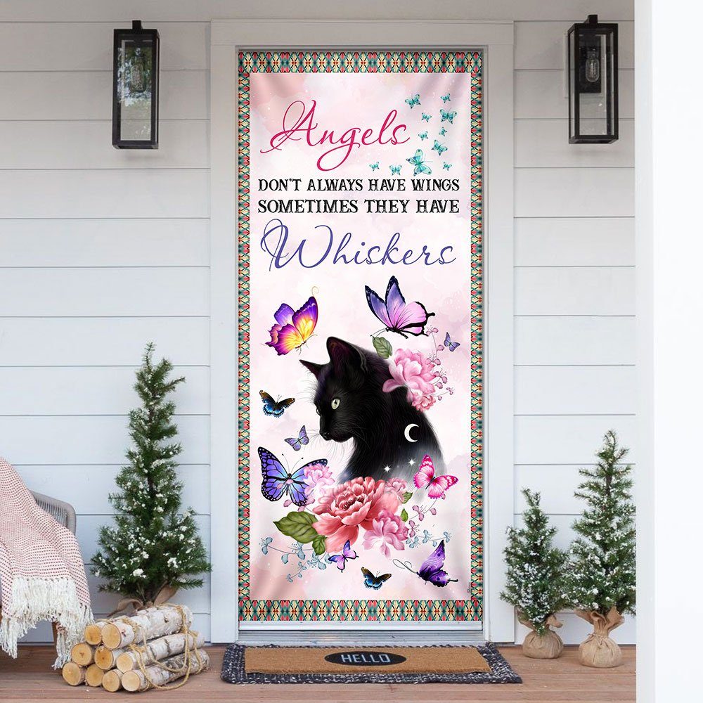 Angels Don't Always Have Wings. Cat In Heaven Door Cover