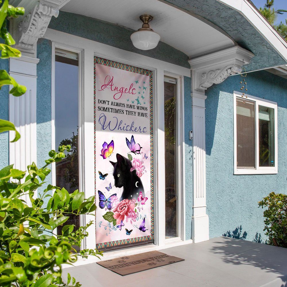 Angels Don't Always Have Wings. Cat In Heaven Door Cover - Image 5