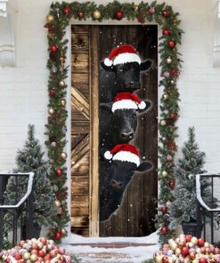 angus cattle door cover 4431