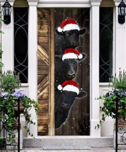 angus cattle door cover 5749