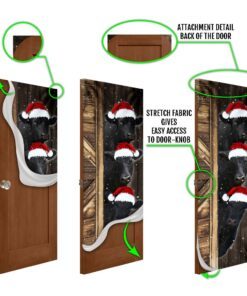 angus cattle door cover 7091