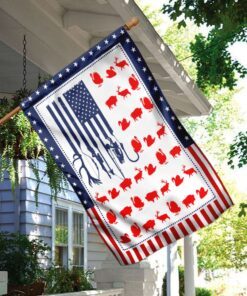 animal hunting flag 6137