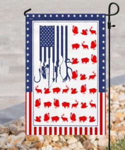animal hunting flag 8522