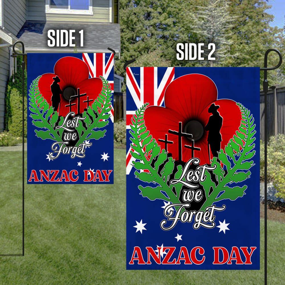 Anzac Day, Remembrance Poppy, Lest We Forget Australian Veteran, Australian Flag  TPT711F - Image 7