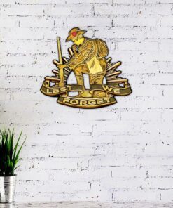anzac day. australian rising sun. lest we forget hanging metal sign poppy road ntb564msv1 6576