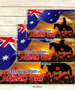 anzac day australia grommet flag lest we forget tqn1084gf 2419