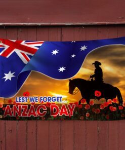 anzac day australia grommet flag lest we forget tqn1084gf 4598