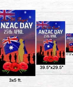 anzac day australia lest we forget 25 april australian flag mln1188f 3107