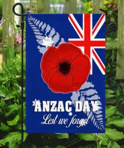 anzac day flag lest we forget ttn549f 8288