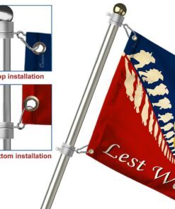 anzac day lest we forget grommet flag lha2105gf 7232