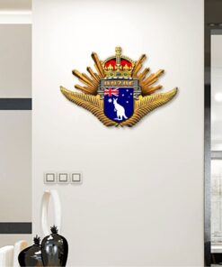 Anzac Day Lest We Forget Rising Sun Hanging Metal Sign LNT53MS