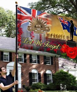 anzac day poppy australian grommet flag lest we forget ddh3363gf 2723