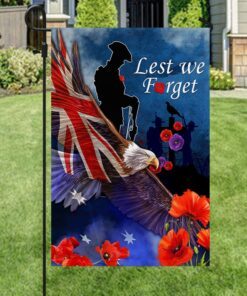 anzac day veteran australia flag lest we forget lha2040f 4798