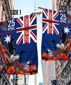 anzac day veteran eagle australia flag remember them happy anzac day lest we forget lha2115f 1016