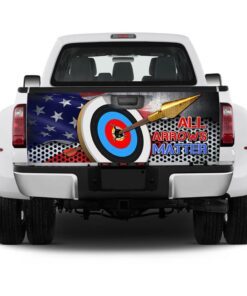 archery truck tailgate decal sticker wrap 3d nnt166td 3494