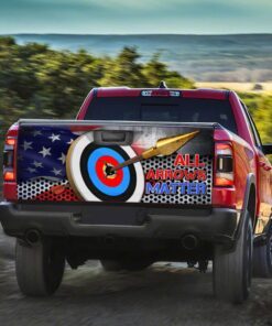 archery truck tailgate decal sticker wrap 3d nnt166td 8811