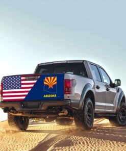 arizona sticker wrap arizona american eagle tailgate decal sticker wrap trl1699tdv2 2386