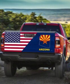 arizona sticker wrap arizona american eagle tailgate decal sticker wrap trl1699tdv2 2565