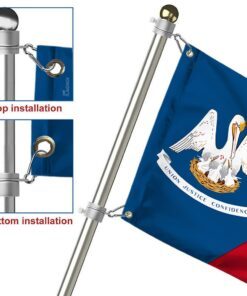 arkansas and louisiana states grommet flag tqn508gf 7348