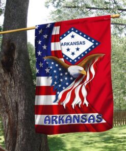 Arkansas Eagle Flag MLH1774Fv20