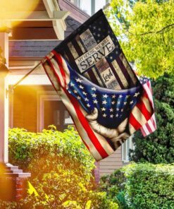 as for me &amp my house, we will serve the lord flag 3078