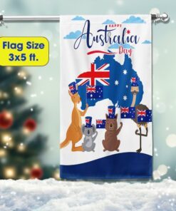 australia day flag happy day lnt845f 8847