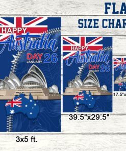 australia flag happy australia national day mln816f 7590