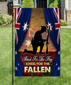 australia flag stand for the flag kneel for the fallen ddh2856fv5 4718