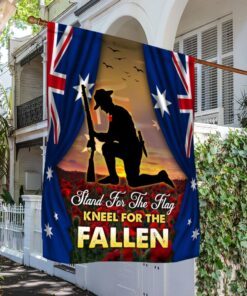 australia flag stand for the flag kneel for the fallen ddh2856fv5 8605