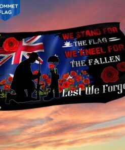 Australia Grommet Flag Stand For The Flag Kneel For The Fallen DBD2845GFv2