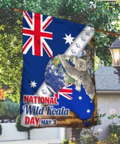 Australia Koala National Wild Koala Day Flag MLN28F