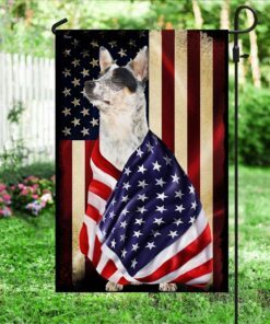 australian cattle dog flag american patriot flag bnl40fv58 3804